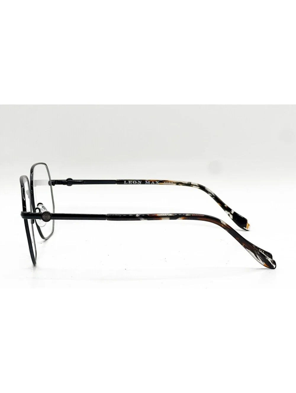 Leon Max 4080 021 Black Authentic Eyeglasses 57-17-140